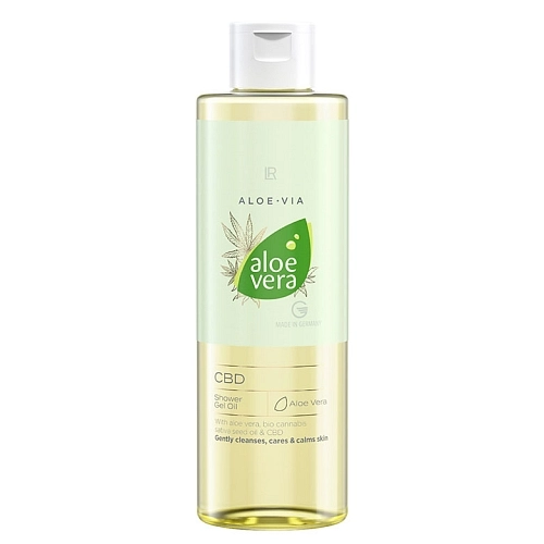 Aloe Vera CBD Olejový sprchový gel
