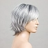 metallic grey rooted