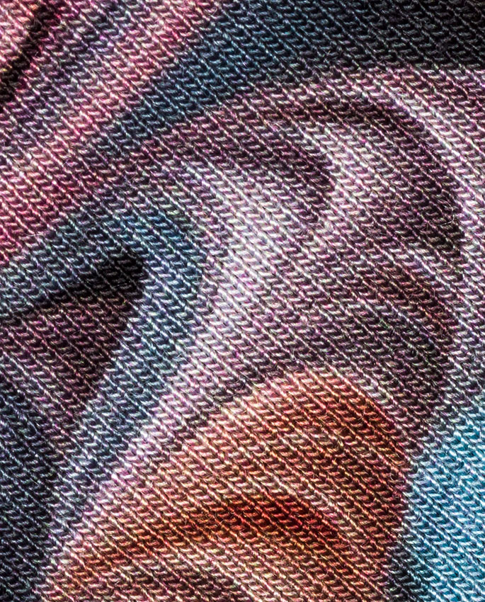 mauwe/blue abstract 